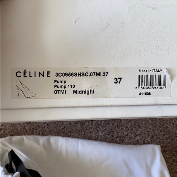 Turquoise CÉLINE pumps - Picture 5 of 6